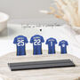 Personalised Family Together Football Shirt Plaque, thumbnail 1 of 9
