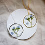 Forget Me Not Garden Silver Or Gold Statement Necklace, thumbnail 1 of 11