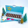 Personalised Merry Christmas Chocolates With Name, thumbnail 5 of 11