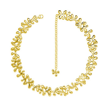 Continual Splash Necklace In Gold Plated, 2 of 2