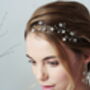 Star Swarovski Crystal Wedding Hairpins Set Lunaria, thumbnail 7 of 8