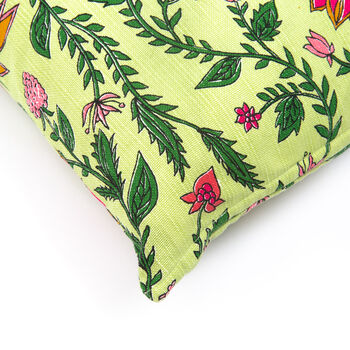 Shalimar Floral Cushion Cover, 3 of 4