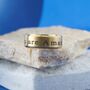 Gold 8 Mm Personalised Band Ring, thumbnail 5 of 11