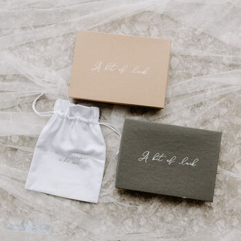 Vintage Embroidered Cotton Lace Garter, 5 of 9