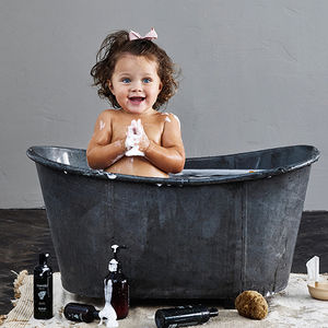 baby girl bath gift set