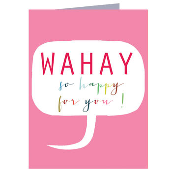 Mini Wahay! So Happy For You Card, 2 of 5