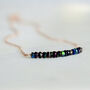 Real Black Opal Necklace, thumbnail 2 of 10