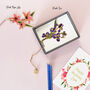 Pink Lily Flower Enamel Bookmark, thumbnail 2 of 7