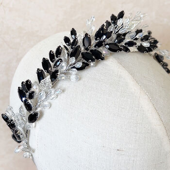 Black Bridal Crown, 5 of 6