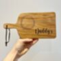 Mini Personalised Engraved Tea And Biscuits Board, thumbnail 3 of 4