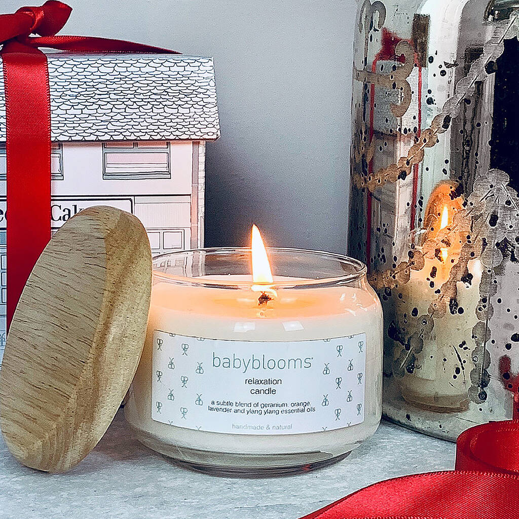 Winter Relaxation Candle By Babyblooms