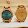Engraved Bamboo Wrist Watch Gift, thumbnail 2 of 4