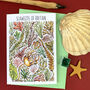 Seaweed Of Britain Blank Greeting Card, thumbnail 4 of 7