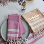 Personalised Cotton Kitchen Towels, Christmas Gift Set, thumbnail 9 of 11