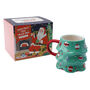 Christmas Tree Snack Mug With Gift Box, thumbnail 2 of 8