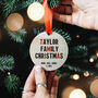 Personalised Family Cinema Bauble, thumbnail 1 of 3