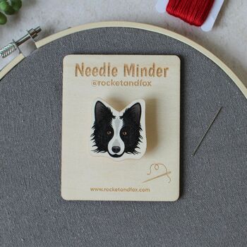 Wooden Dog Needle Minder, 2 of 8