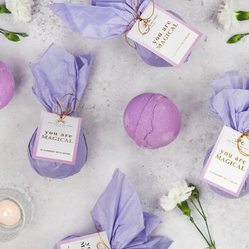 You Are Magical Blackberry Bath Bomb Relaxing Soak, 2 of 3