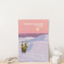White Sands National Park USA Travel Poster Art Print, thumbnail 3 of 8