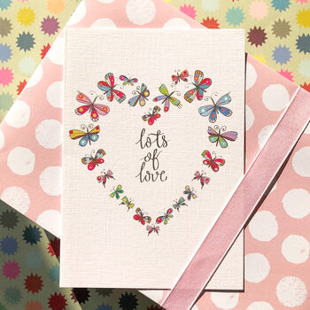 Lots Of Love Greetings Card, 4 of 5