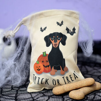 Spooky Halloween Cute Dog Treat Bag, 10 of 10