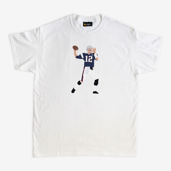 Tom Brady New England Patriots T Shirt, 2 of 4