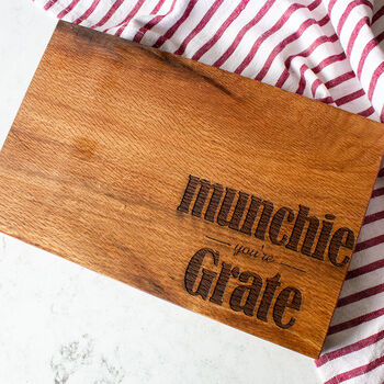 Personalised Name You're Grate Cheese Board, 3 of 3