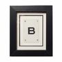 Vintage Playing Card Letter Frames, thumbnail 5 of 8