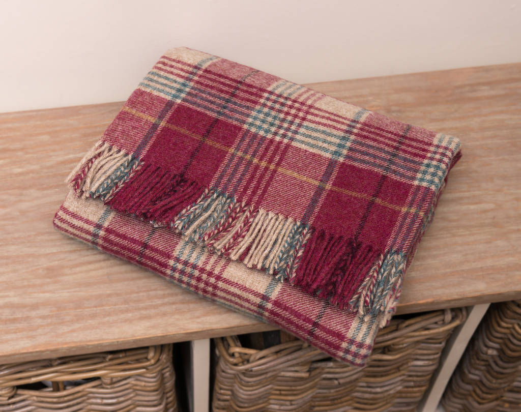 natural pure wool throws by mutts & hounds | notonthehighstreet.com