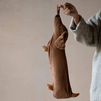 Dachshund Hot Water Bottle, 3 of 5