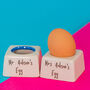Personalised Pair Of Ceramic Egg Cups, thumbnail 1 of 4