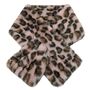 Neck Tie/ Snood With Faux Fur Animal Print, thumbnail 3 of 3