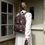 Deco Blooms Large Black Backpack, thumbnail 8 of 8