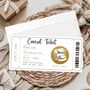 Personalised Concert Scratch To Reveal Ticket, thumbnail 1 of 6