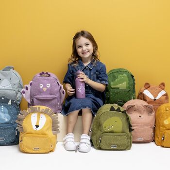 Personalised Trixie Lion Backpack For Nursery, School, Holiday, 10 of 12