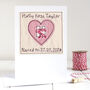 Personalised Christening Or Naming Day Card For Girl, thumbnail 12 of 12