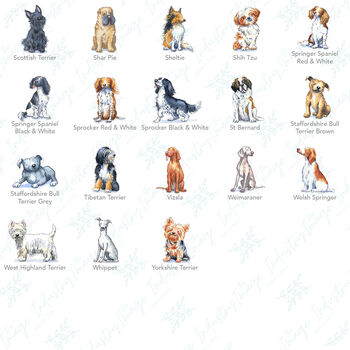 Dog Breed Furever Dog Ceramic Heart, 9 of 10