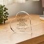Daughter In Law Wedding Day Heart Plaque Gift, thumbnail 3 of 5