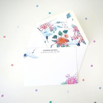 Water Birds Personalised Correspondence Cards, 3 of 11