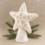 Christmas Felt Gold Star Tree Topper | Festive Decor | Christmas Decoration | Seasonal, thumbnail 1 of 7