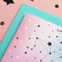 Libra Star Sign Constellation Birthday Card, thumbnail 5 of 6