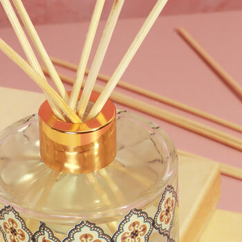 G Decor Moroccan Red Spice Reed Diffuser With Gift Box, 3 of 4