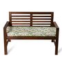 Welsh Meadow Water Resistant Garden Bench Seat Pad, thumbnail 2 of 3