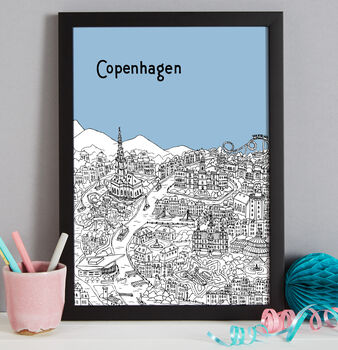 Personalised Copenhagen Print, 7 of 10