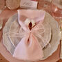 Pair Of Softest French Linen Blush Napkins, thumbnail 1 of 9