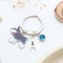 Personalised Miniature Schnauzer Keyring, thumbnail 4 of 9