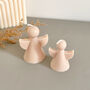 Beige Angel Candle And Angel Gift, thumbnail 3 of 10