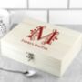 Monogrammed Tea Box, thumbnail 2 of 6