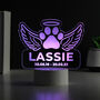 Personalised Pet Memorial LED Light, thumbnail 8 of 9