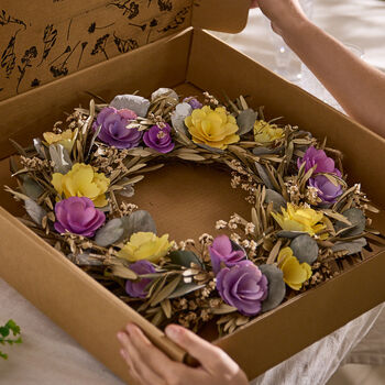 Litton Pastel Floral Wreath, 3 of 8